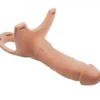 Hollow Silicone Dildo Strap-on