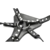 Leather Strap on Harness