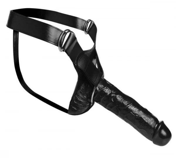 Infiltrator Hollow Strap-on with 10 inch Dildo