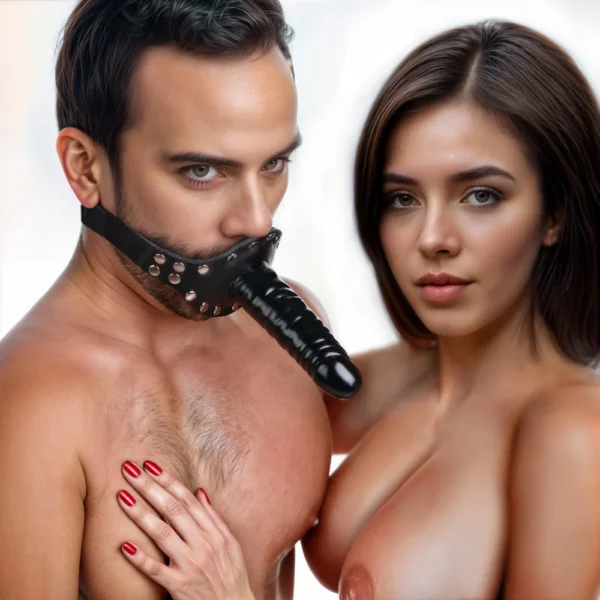 The Ride Me Mouth Gag- Strap on