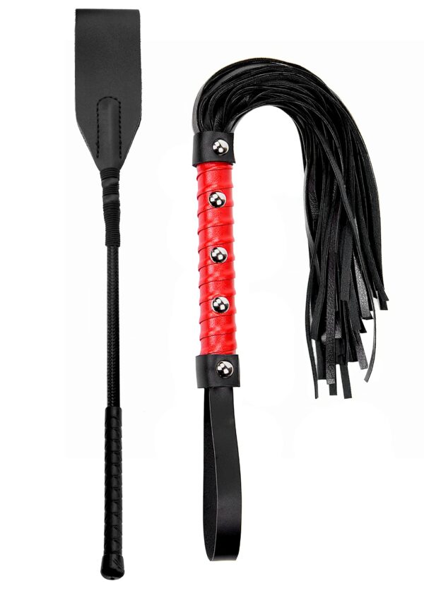 Cat O Nine Tails Stingy Whip Genuine Leather Flogger