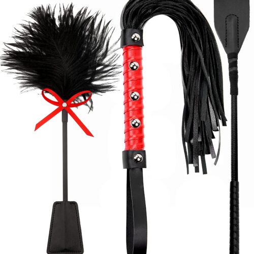 Version 1.0.0 Cat O Nine Tails Stingy Whip Genuine Leather Flogger