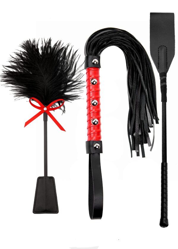 Cat O Nine Tails Stingy Whip Genuine Leather Flogger