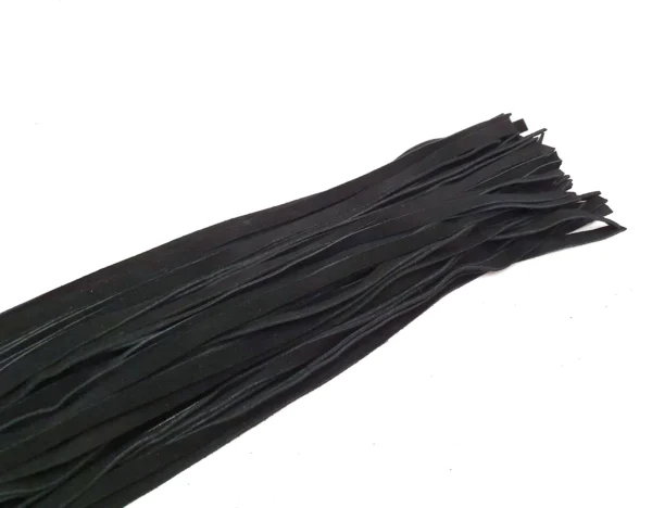 70 Tails Suede Flogger, Handcrafted BDSM Whip, 28 Inches