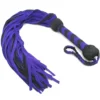 70 Tails Suede Flogger, Handcrafted BDSM Whip, 28 Inches