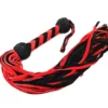 70 Tails Suede Flogger, Handcrafted BDSM Whip, 28 Inches