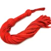 70 Tails Suede Flogger, Handcrafted BDSM Whip, 28 Inches