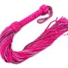 70 Tails Suede Flogger, Handcrafted BDSM Whip, 28 Inches