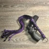 Two-Tone Plaited Paracord Flogger – Handmade BDSM Whip