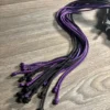 Two-Tone Plaited Paracord Flogger – Handmade BDSM Whip