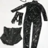 Catwoman Costume: Batman Returns' PU Leather Catsuit