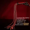 Genuine Leather Cat O Nine Tail Flogger 32In Heavy BDSM Whip Handmade Impact Play Paddle Fetish Discipline Whip Dungeon Punishment Toy