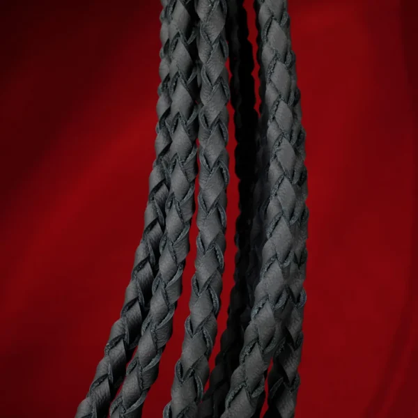 Genuine Leather Cat O Nine Tail Flogger 32In Heavy BDSM Whip Handmade Impact Play Paddle Fetish Discipline Whip Dungeon Punishment Toy