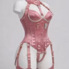 il_1588xN.7775008796_sbeu Gothic Satin Harness Corset: Steampunk Feacesitting Catsuit