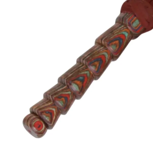 Flogger BDSM in Vera Pelle Nabuk 50 Code | Frusta Bondage Artigianale Pelle Fatta a Mano | Whip Leather Fetish | Accessorio Dominazione BDSM