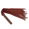 Flogger BDSM in Vera Pelle Nabuk 50 Code | Frusta Bondage Artigianale Pelle Fatta a Mano | Whip Leather Fetish | Accessorio Dominazione BDSM